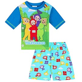Teletubbies Tinky-Winky, Dipsy, Laa Laa and Po Short Pyjamas (9 months) Blue