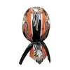 Danbanna Deluxe Black Orange Just Ride Eagle Pinstripe Flames Head