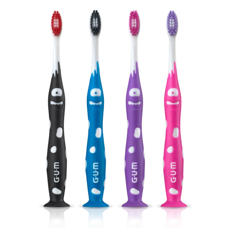 GUM - 10070942001653 Monsterz - cepillo para polvo de dientes