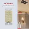ENERLITES Countdown Timer Switch - Fan & Light Timer, 5