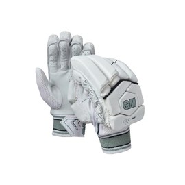 Gunn & Moore GM Cricket Batting Gloves | 808 | Comfort with Protection | Calf Leather Palm | Adult Right Handed | Approx Weight per Pair 480 g