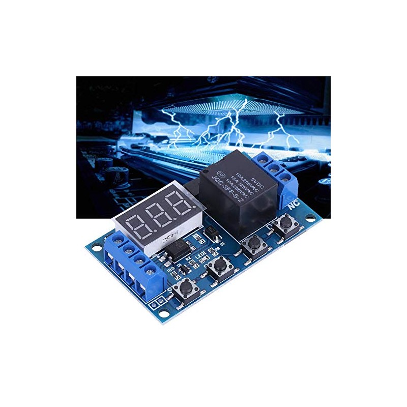 Timer Switch Module DC 6V~30V Trigger Delay On/Off Cycle Timer