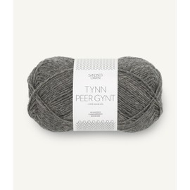 Sandnes Garn Tynn Peer Gynt Approx. 205 m Col. 1053 Mork Grammed, 50 g