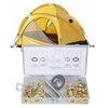 103 Piece Grommet Set Iron Galvanised Tent Eyelets Washer Installation