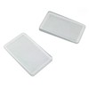 RLECS 8PCS Rubbery Clear Table Shims Door Shims Bookcase Shims