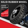 USCaster Rolling Gate Wheel 8inch,for Driveway Chain Link Fence Metal