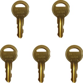 84 16120 84-16120 4001-035 Keys for Doorking DKS Keypads, Gate Telephone Entry System, Gate Operators and Openers Made After 1997 and Before 2020 (5 Keys)