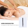 Beavorty 1 Stück Massage-Stift, Horn, Ox, Massage-Therapie, multifunktional, für Gesicht,