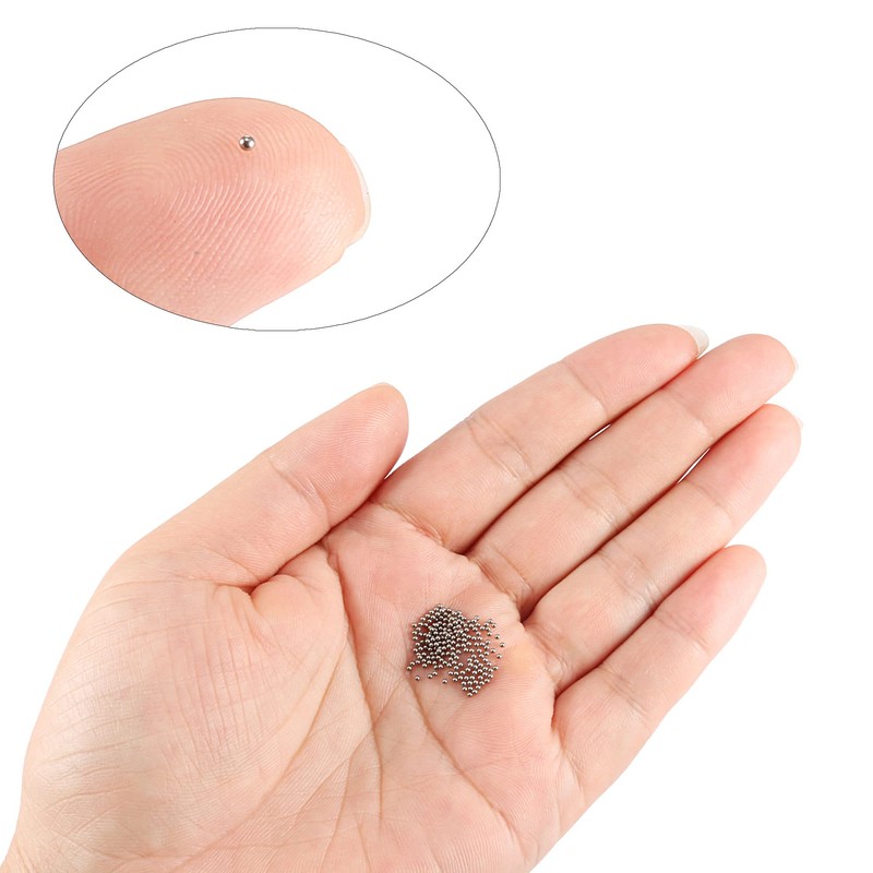 sourcing map 1mm Bearing Balls 304 Stainless Steel G100 Precision