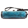 Hantooled - Bolso bandolera de piel para mujer, color café,