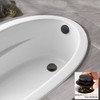 Artiwell Bronze Universal Tub Drain Tip Toe Tub Conversion Kit