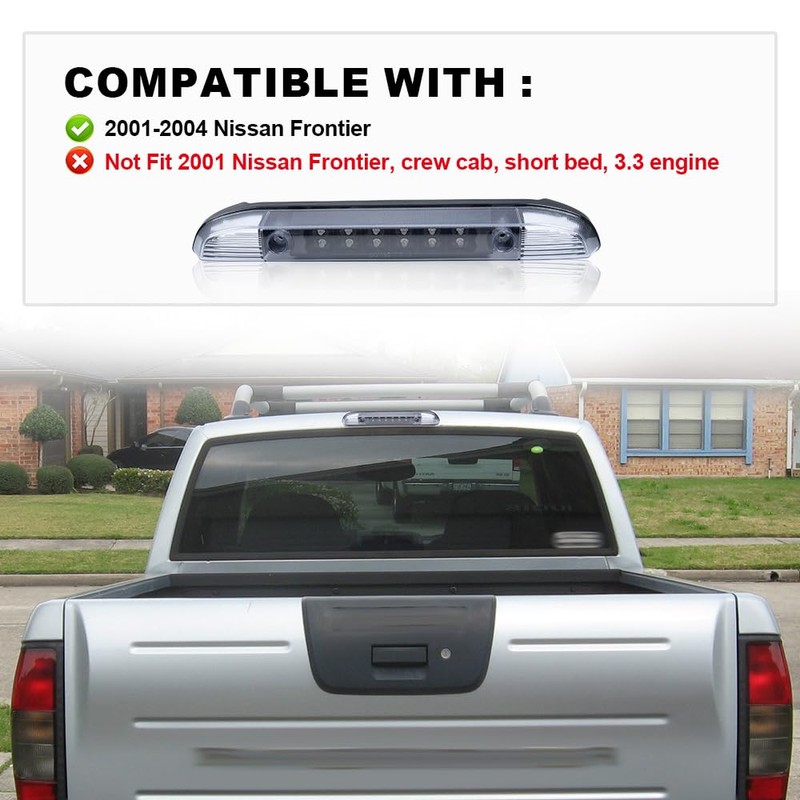 G-PLUS Third 3rd Brake Cargo Light Compatible With 2001-2004 Nissan