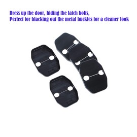 Voodonala para Jeep JK - Cubiertas de bloqueo de puerta para Jeep Wrangler JK JKU, Grand Cherokee, Chrysler, Dodge Jcuy/Joureny, Caliber, Grand Voager, 2019 RAM 6 unidades