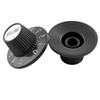Musiclily Pro Fine 24 Splines Witch Hat Knobs Top Hat