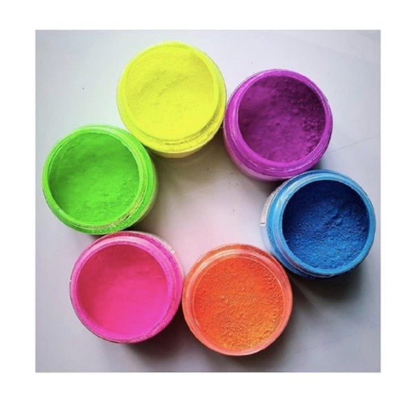 Colorantes Pigmentos Para La Elaboración De Velas con 16 Diferentes Colores De 10gr c/u. Incluye 7 Colores Fluorescentes