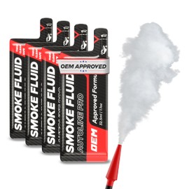 Automotive Smoke Machine 4.4oz Fluid Solution - Starter Size | Thick Smoke | Clean Output | OEM Approved for EVAP Leak, Vacuum, Exhaust, Turbo, Super Chargers, Fuel & Intake and More