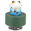 Music Box Round Shape Fortune Cat Style Pleasing Melody Exquisite