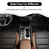 HTHE for Bronco Sport Center Console Gear Shift Cover Cup