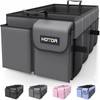 HOTOR Foldable Trunk Organizer - SUV & Sedan Compatible, Sturdy