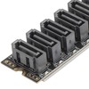 M.2 to SATA3.0 Adapter Card 6Gbps High Speed ASM1166 M.2