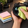 2 Packs of 5 Microfiber Cleaning Cloths for Eyeglasses, Lenses,