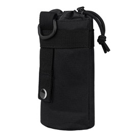 Water Bottle Pouch, 550ml, Plastic Bottle Holder, Compatible with Molle Mall, Drink Holder, Water Bottle Case, Water Bottle Bag, For Outdoor, Camping, Fitness, Work, Travel, Cycling, Water Bottle
