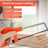 Hacksaw, Professional Hack Saw with 10 Blades, Adjustable Angle Junior