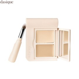 DASIQUE Pro Cover Dual Concealer Palette 2.4g, Color:17 Fair