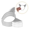 Gatuida 6pcs Plush Wolf Ears Headbands for Adults Jungle Animal