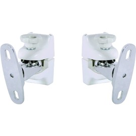 B-Tech BT332/W Ventry Home Cinema Speaker Wall Mounts with Tilt and Swivel, 5kg Maximum Weight, Sonos Play 1 & 3 Speaker Compatible (Supplied in pairs) - White