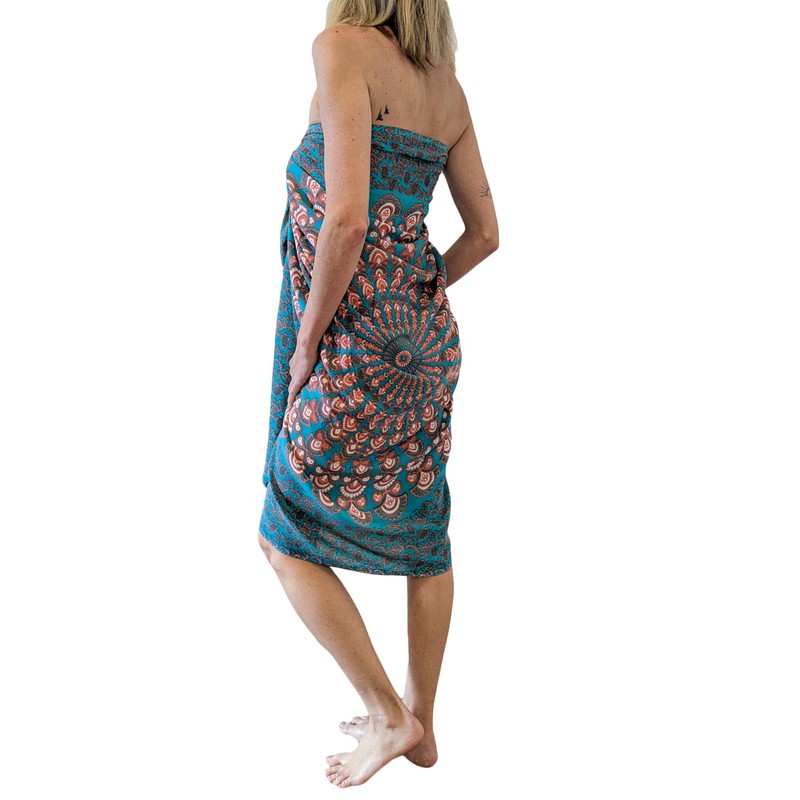 Mienloco SB_A Women's Beach Towel Sarong Scarf Wrap Pareo Neckerchief