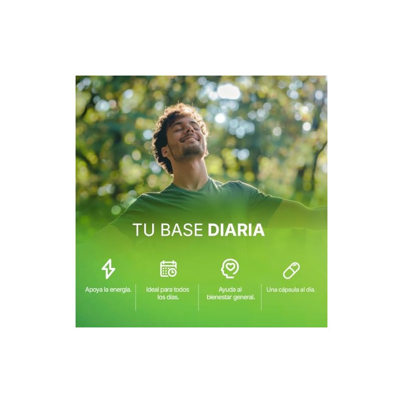 Multivitamínico con Omega 3, Quercetina y Adenosina | Vitaminas A,