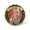 St. Florian Patron Saint of Firefighters Challenge Coin United States