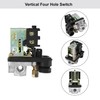 240V 20A 90-120175PSI Pressure Switch Air Compressor, 4 Hole Air