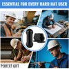 Hiboom 2 Pack Pen Pencil Holder for Hard Hat, Black