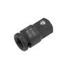 sourcing map 1/4" Drive (Female) x 3/8" (Male) Impact Socket
