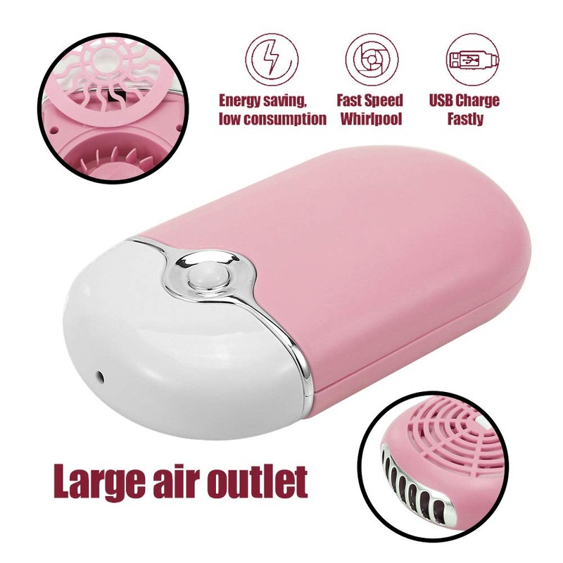 Elctric Mini Eyelash Dryer Fan with Hanging Rope - Multi-Function