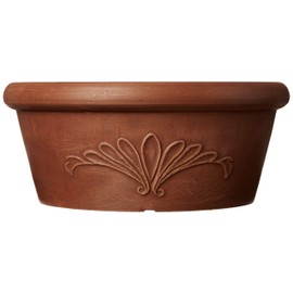 Arcadia Garden Products PSW TA30TC Bulb Pan, 12 by 5-Inch, Terra Cotta Color, 12"x5"