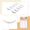 LASHIDOL False Eyelashes, Natural Eyelashes, False Eyelashes, Corner of Eyelashes,