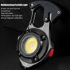 LED Keychain Flashlight Multi Functional High Brightness Portable Mini COB