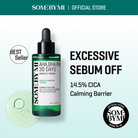 SOME BY MI SOME BY MI AHA BHA PHA 30 Days Miracle Serum - 1.69oz, 50ml - Daily Centella Ampoule Serum with Niacinamide for Soothing, Calming and Clear Skin - Pore, Sebum and Blackhead Care - Korean Skin Care