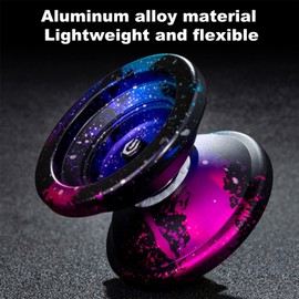 Sleep Yoyo 6061 Aluminum Alloy Yoyo Ball High Precision Bearing with Yoyo Strings 1A/3A/5A Trick