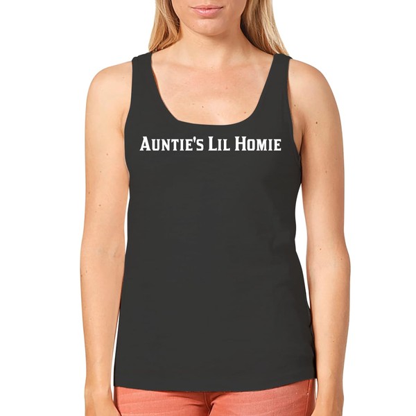 Harding Industries Auntie's Lil Homie - Women's Soft Graphic Tank