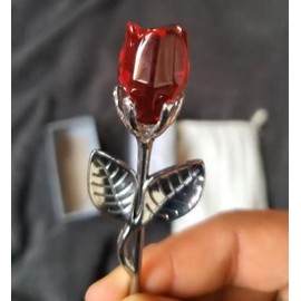 Crystal Rose - Eternal Love for Your Beloved, Perfect Christmas Gift & Wedding Favor