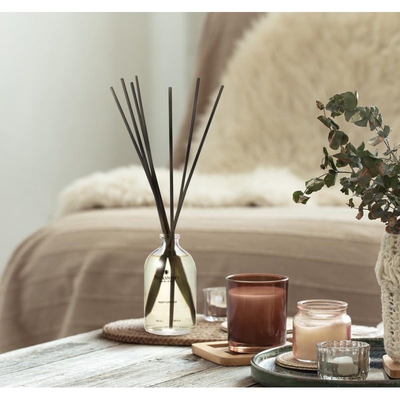 Pecksniffs Classic Reed Diffuser Set | Rose & Peony |