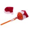 60 Pcs Mini Christmas Lollipop Hat Candy Hat Mini Santa