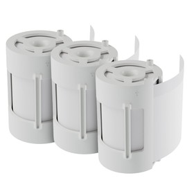 MANGOSLAB Nemonic AI Sticky Note Cartridge - Printable Sticker Paper for Nemonic AI Printer MIP-201 - White Printer Paper Label Stickers (White, 3 Rolls)