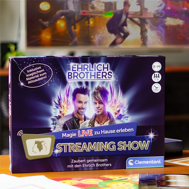 Clementoni Ehrlich Brothers Streaming Show - Live Magic Show for