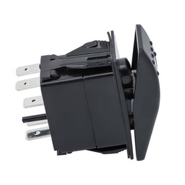 Marine Rocker Switch - Camera Switch with Pre-Wired Backing Orange/Amber Light Compatible with Can Am Maverick Commander Defender