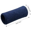 WILLBOND 6 Inch Wrist Sweatband Sport Wristbands Elastic Athletic Cotton